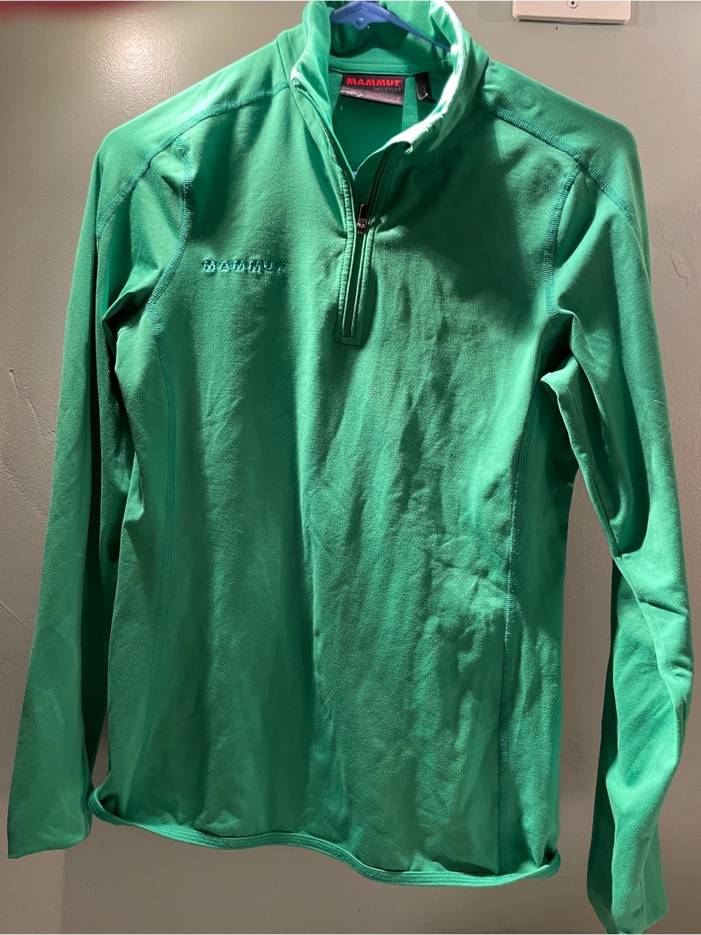 Mammut Women's Bright Green Half-Zip Pullover